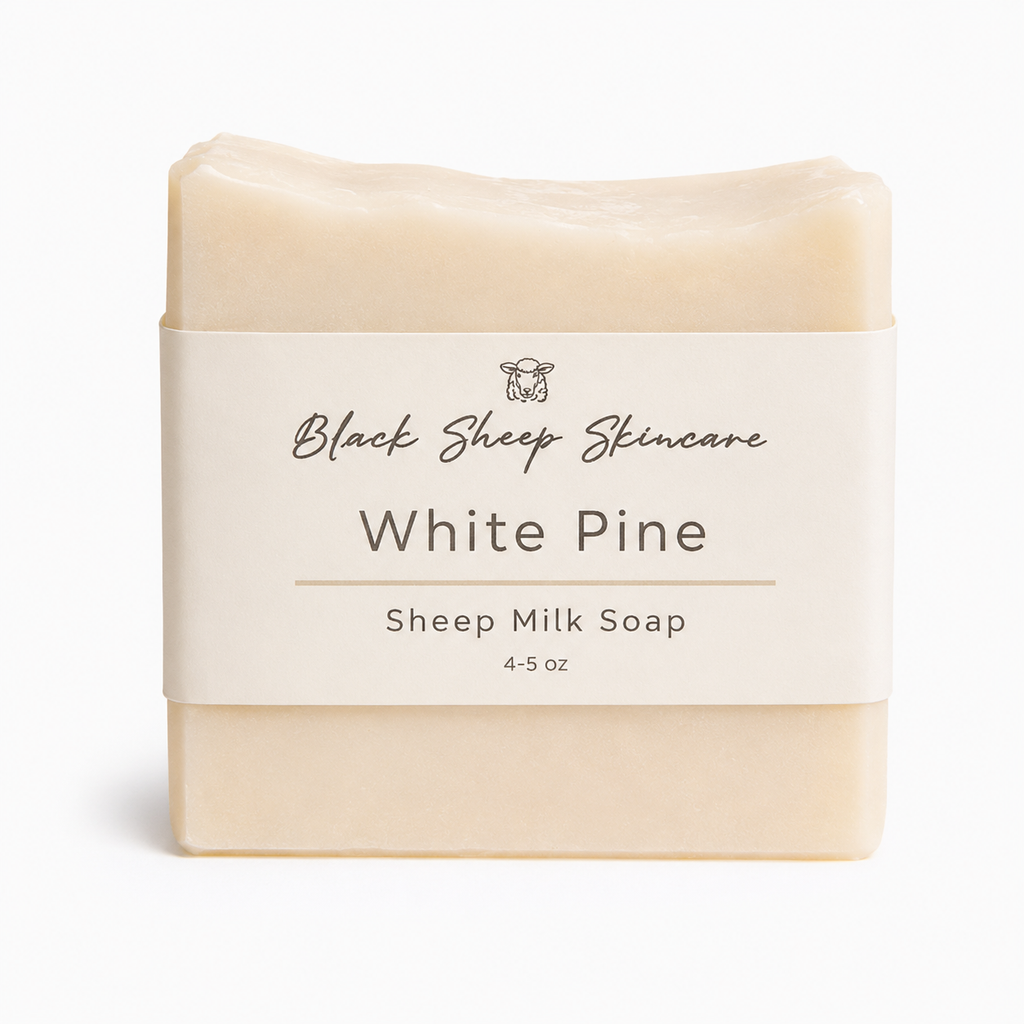 White Pine Bar, A Woodland Sheep Milk Soap