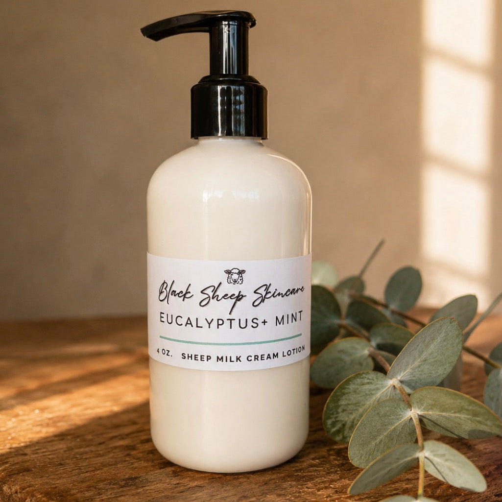 Sheep Milk Lotion | Eucalyptus Mint