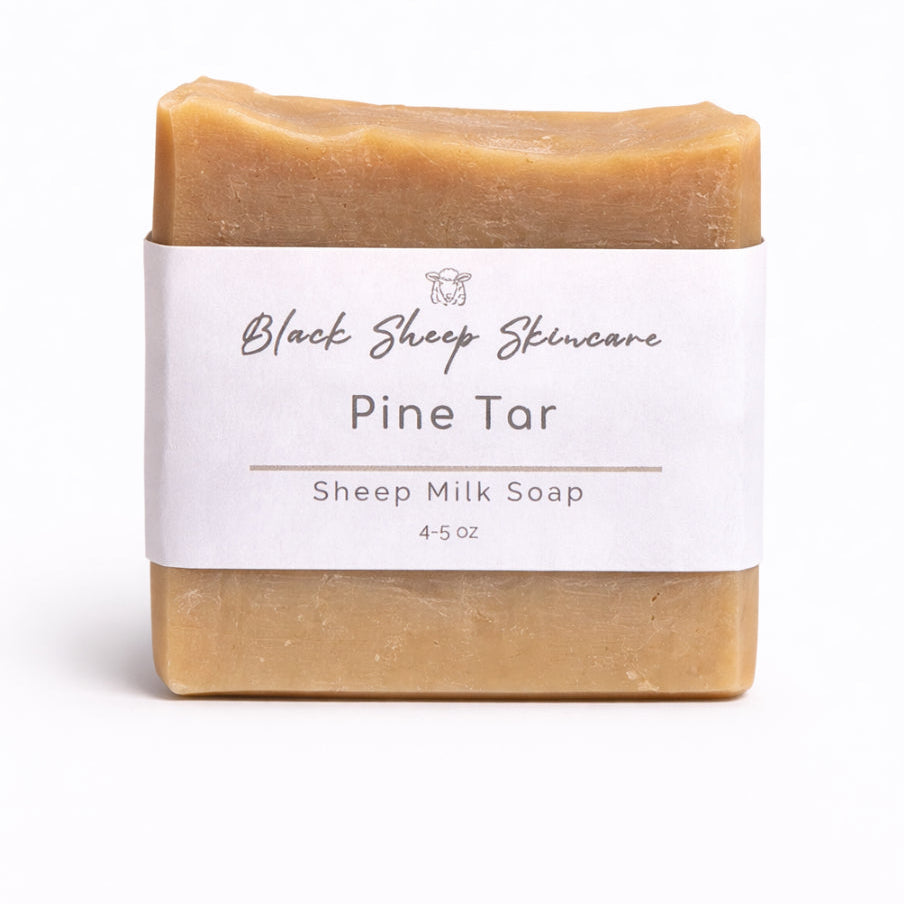 Pine Tar Bar – A Gentle Deep-Cleansing, Skin-Calming Bar for Dry, Rough Skin
