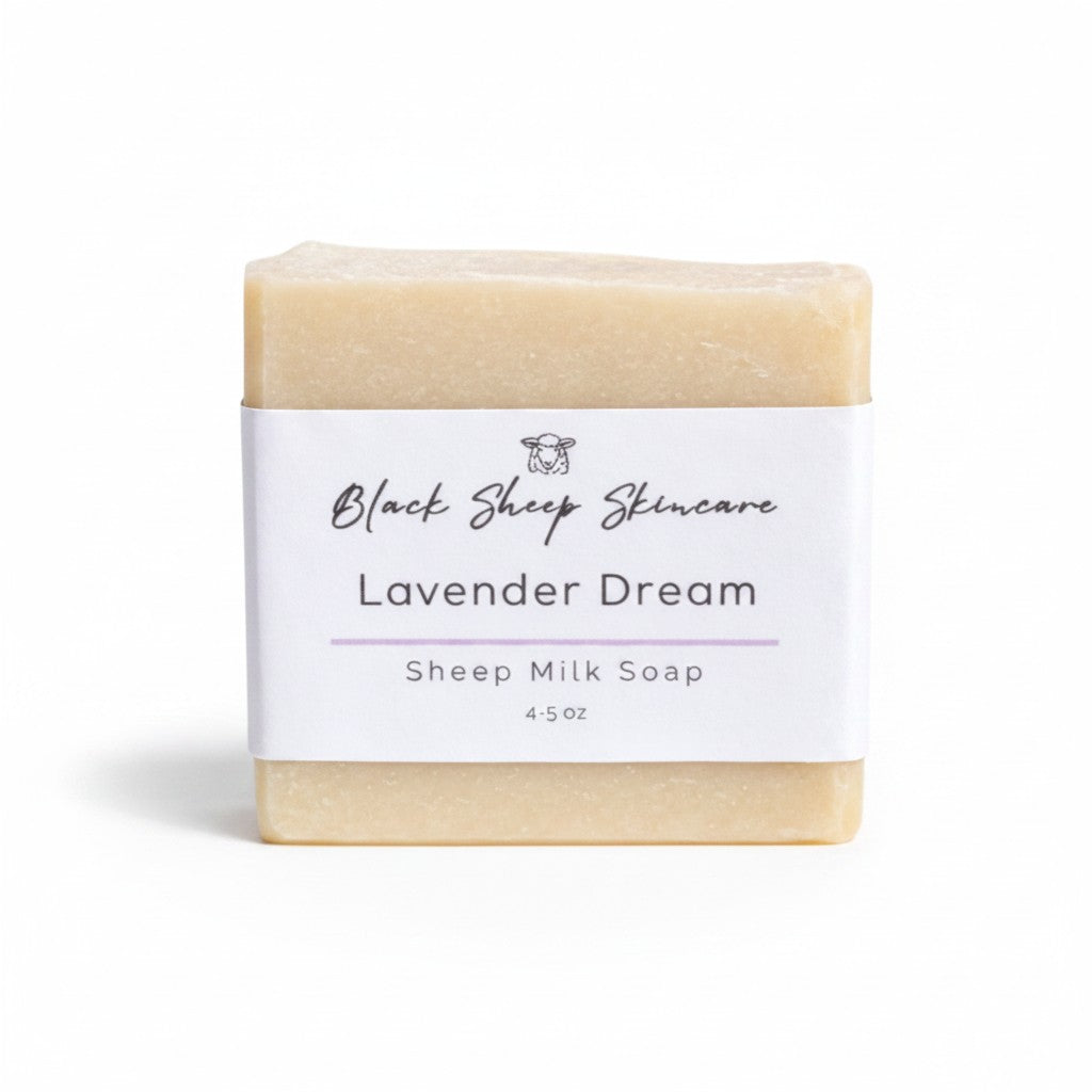 Lavender Dream Sheep Milk Bar - A Calming Sheep Milk Cleanse