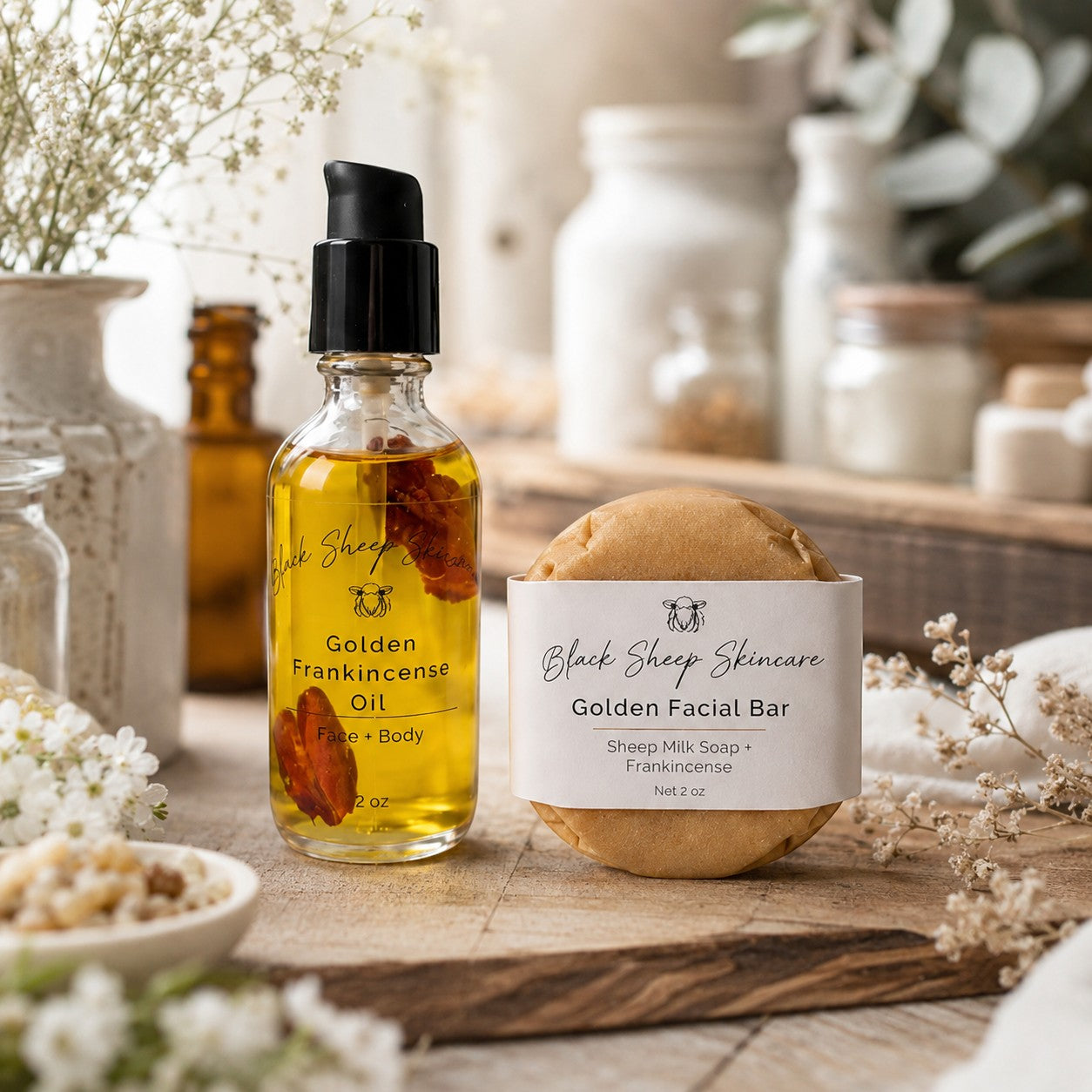 Golden Frankincense Set