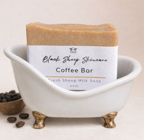 Coffee Bar – A Rich, Creamy Milk Soap with a Smooth, Velvety Lather