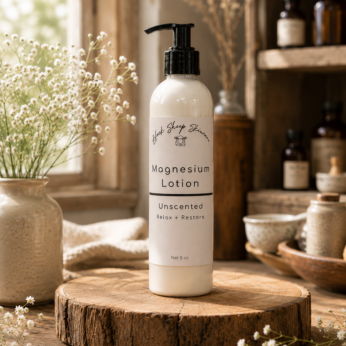 Unscented Magnesium Lotion