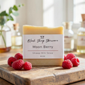 Moon Berry – A Luminous Sheep Milk Soap with the Scent of Ripe Dark Berries
