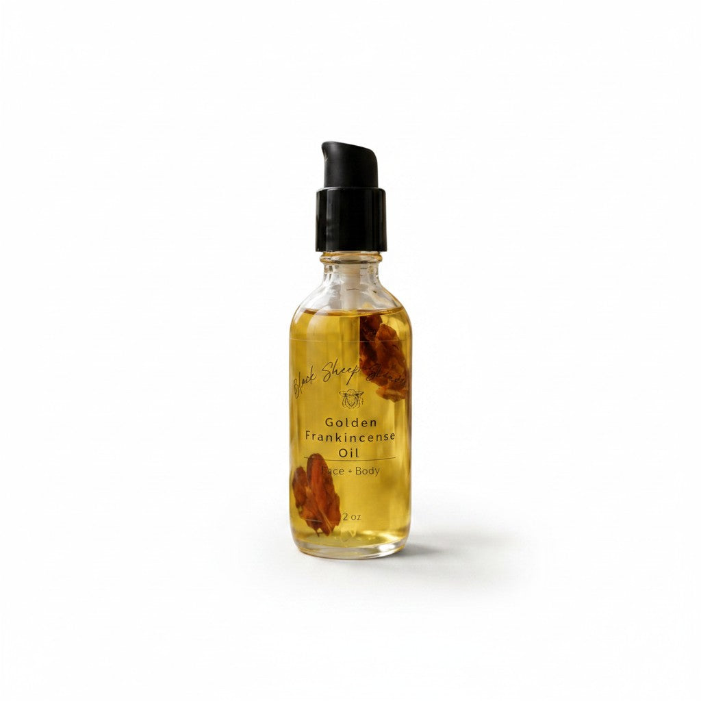 Golden Frankincense Face + Body Oil